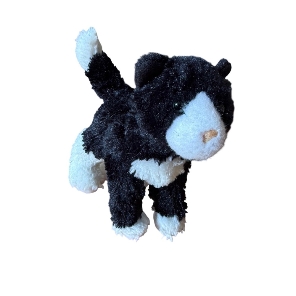 Douglas Snippy Black/White Cat small plush stuffed animal